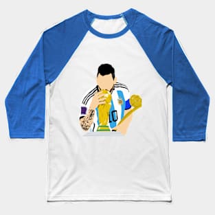 Leo Messi World Cup Baseball T-Shirt